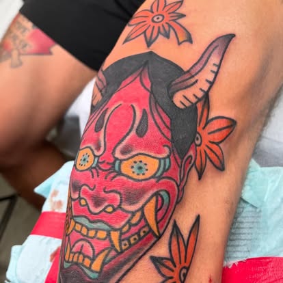 Custom tattoo design at Inner Harbour Tattoo